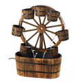 Wagon Wheel Fountain